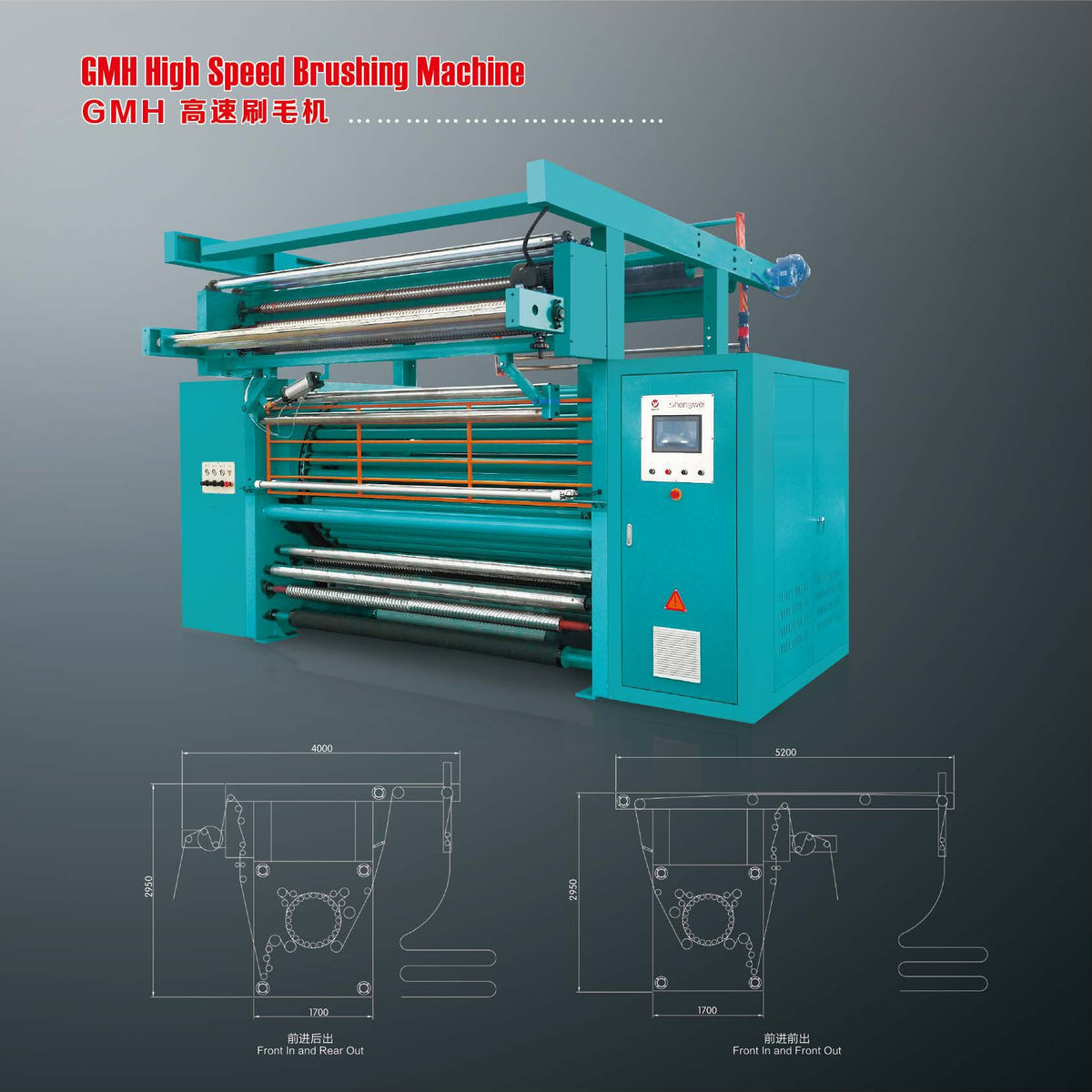 GMH High Speed Brushing Machine