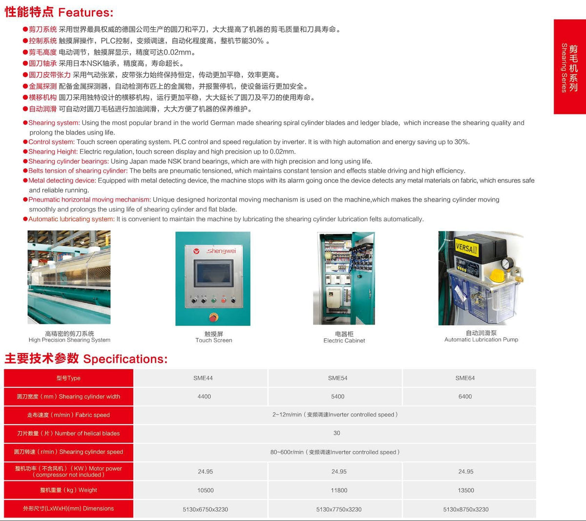 SME Carpet Shearing Machine