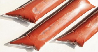 Core repair paste - red pillow-shaped bags