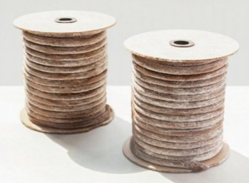 Mold sealing clay strip - two spools of clay rope